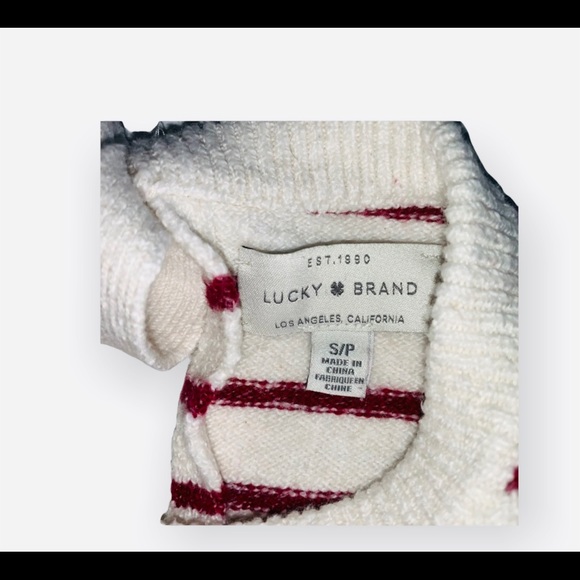 Lucky Brand Sweater Sz SP - Picture 5 of 5